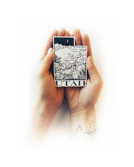 Utah State  4" Stickers